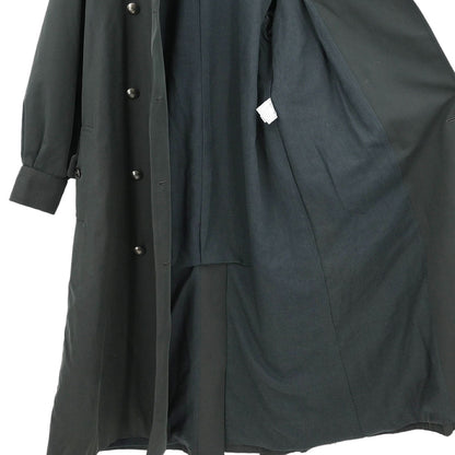 Chanel Double Breasted Coat Dark Green #38