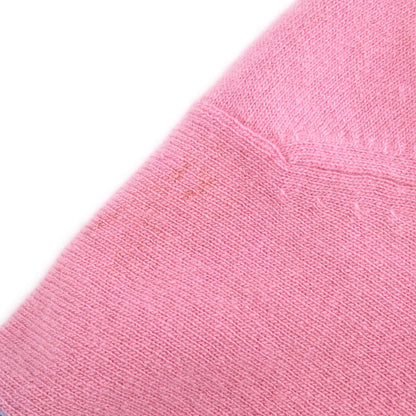 Chanel Ensemble Cardigan Short Sleeve Top Pink #40 #36