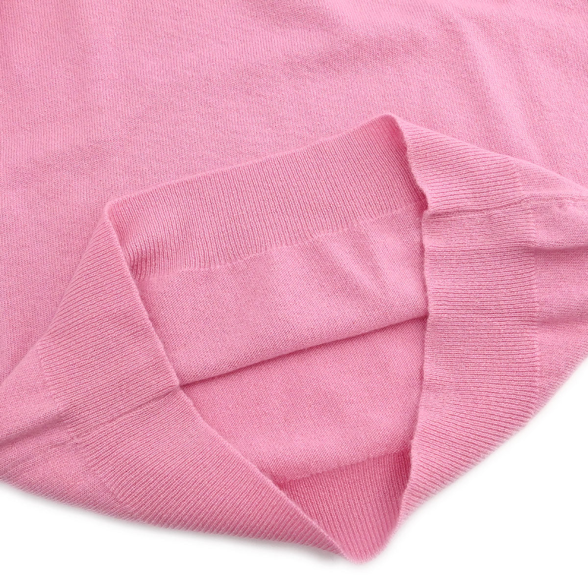 Chanel Ensemble Cardigan Short Sleeve Top Pink #40 #36