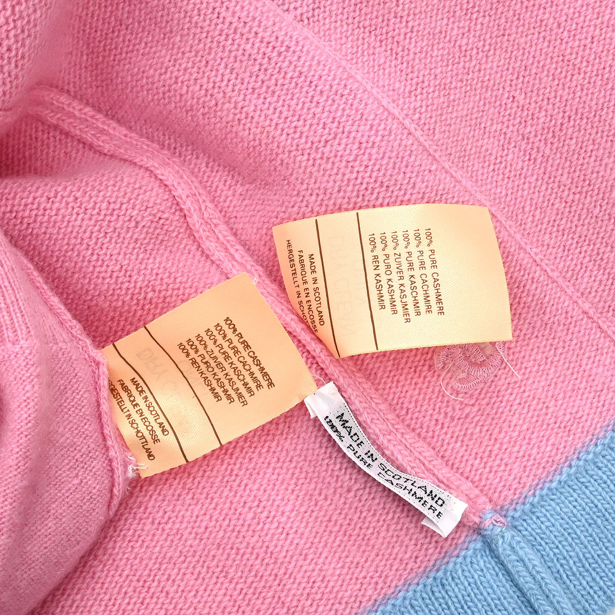 Chanel Ensemble Cardigan Short Sleeve Top Pink #40 #36