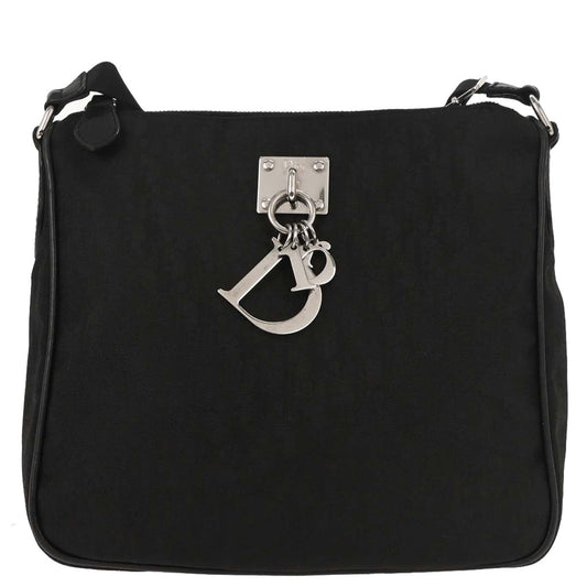 Christian Dior Black Lovely Trotter Shoulder Bag