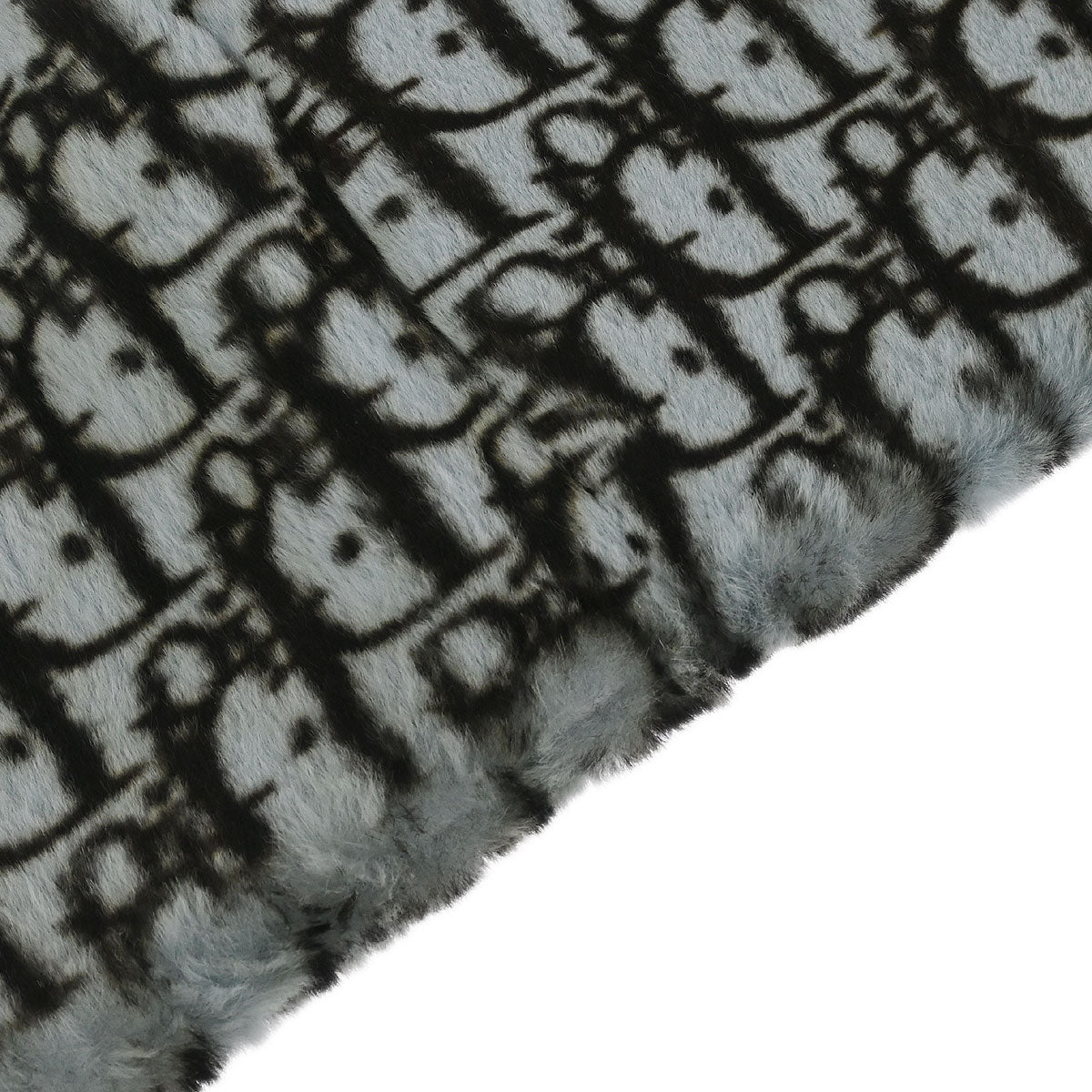 Christian Dior * Trotter Faux Fur Shawl Stole