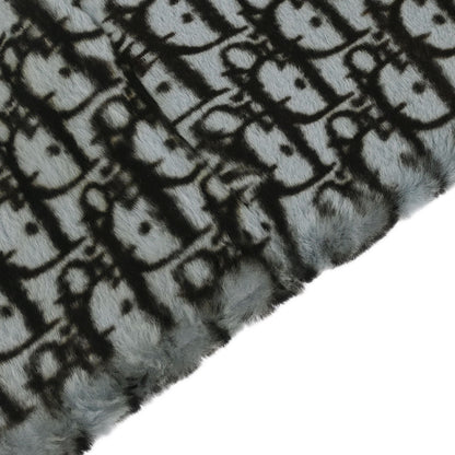 Christian Dior * Trotter Faux Fur Shawl Stole