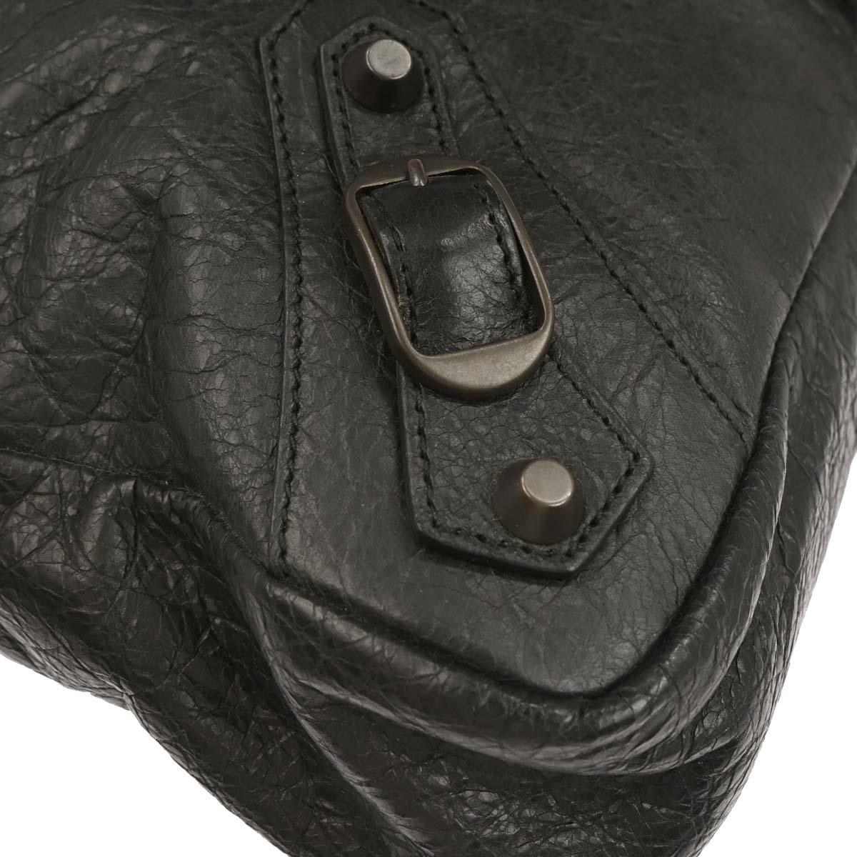 Balenciaga Black The Town 2way Shoulder Handbag