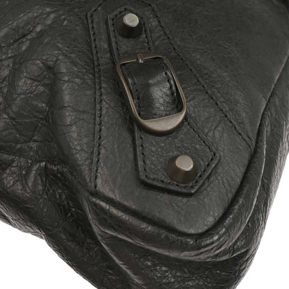 Balenciaga Black The Town 2way Shoulder Handbag