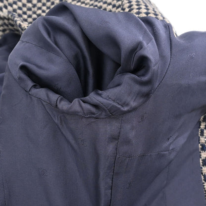 Chanel Single Breasted Jacket Navy #40