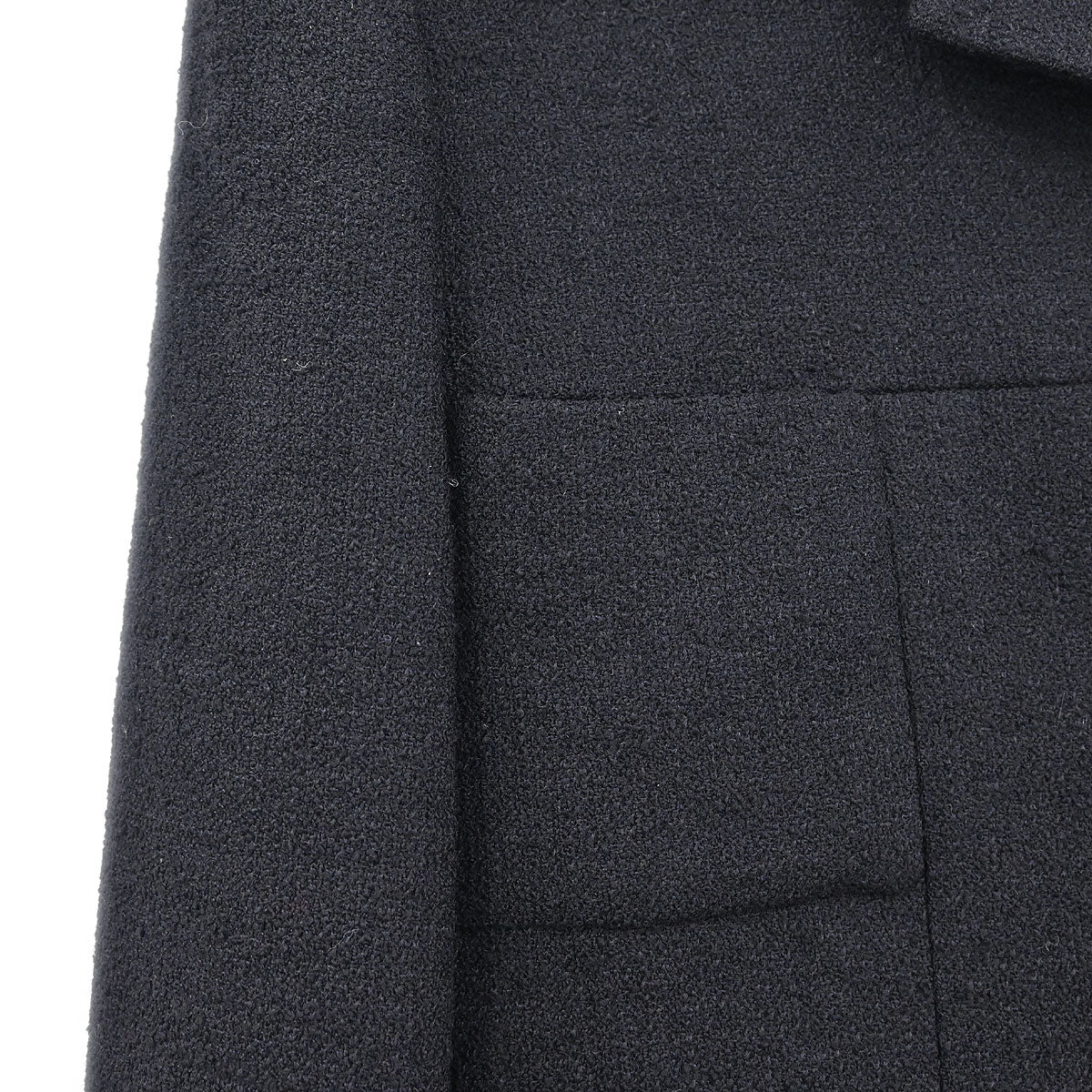 Chanel Setup Suit Jacket Skirt Black #40