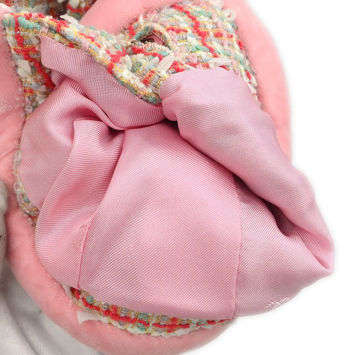 Chanel Setup Suit Jacket Skirt Pink #40