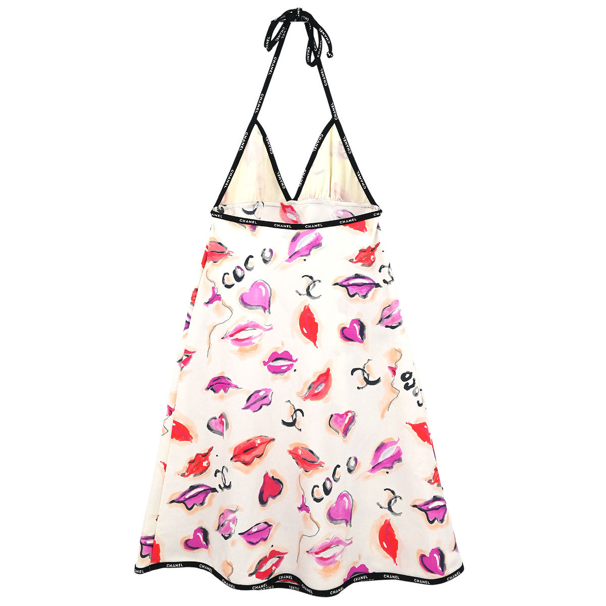 Chanel Swimwear Swimsuit Camisole Dress White #34