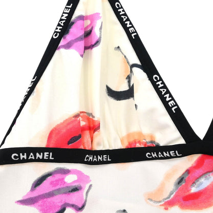 Chanel Swimwear Swimsuit Camisole Dress White #34