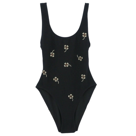 Chanel Swimwear Swimsuit Black #38