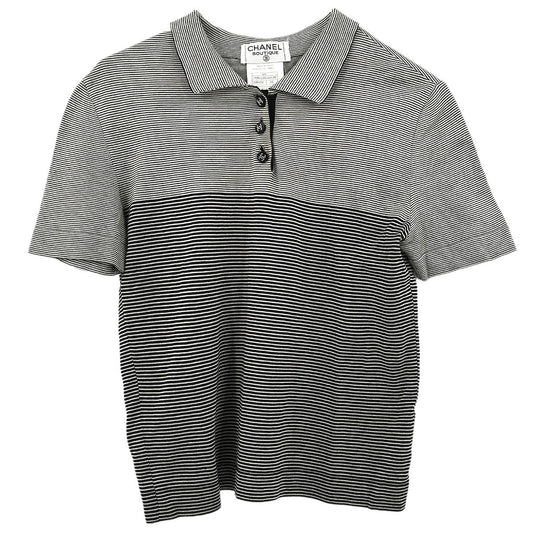 Chanel Short Sleeve Top Black #34