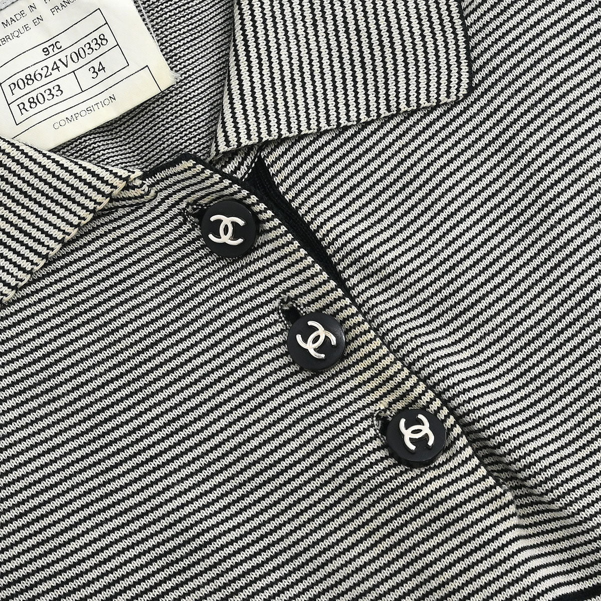 Chanel Short Sleeve Top Black #34
