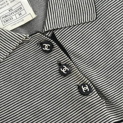 Chanel Short Sleeve Top Black #34