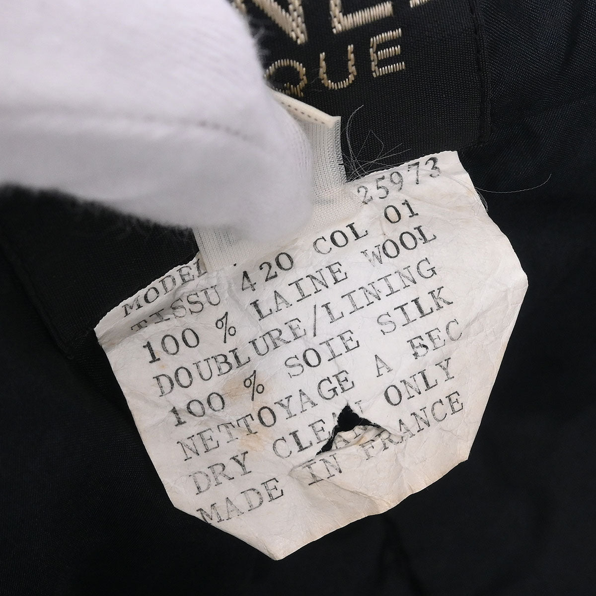 Chanel Single Breasted Jacket Navy #38