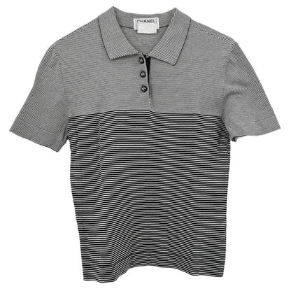 Chanel Short Sleeve Top Black #38