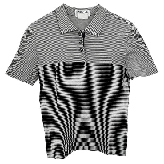 Chanel Short Sleeve Top Black #38