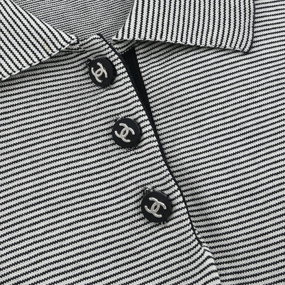 Chanel Short Sleeve Top Black #38