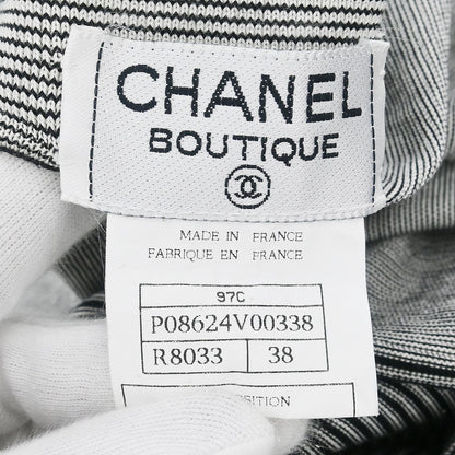 Chanel Short Sleeve Top Black #38
