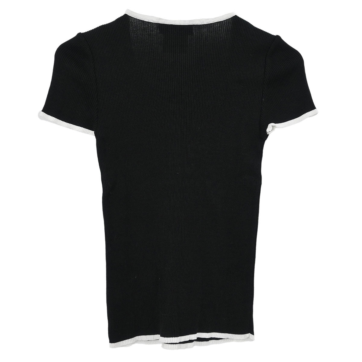 Chanel Short Sleeve Top Black #36