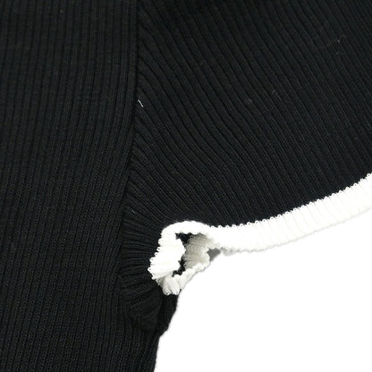 Chanel Short Sleeve Top Black #36