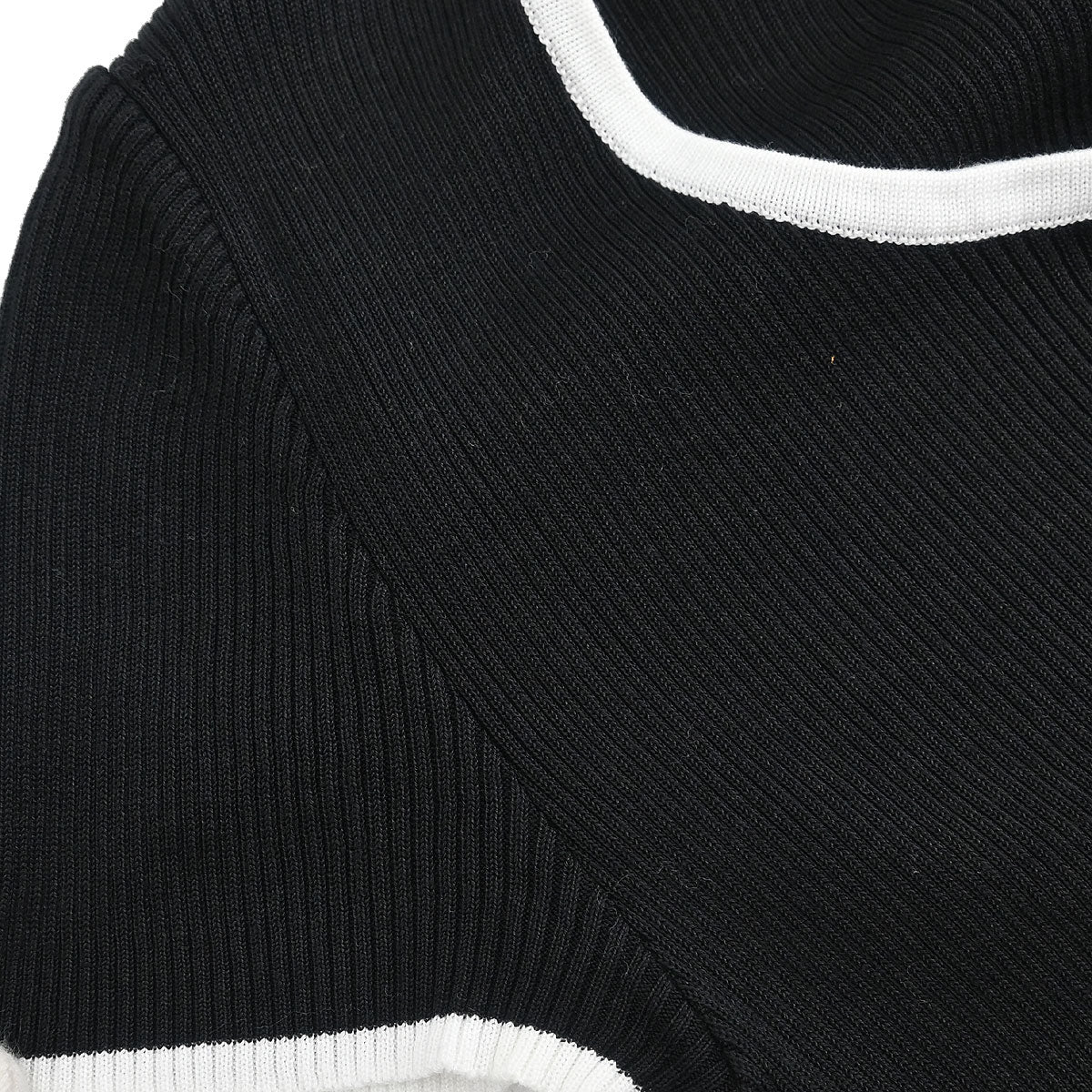 Chanel Short Sleeve Top Black #36