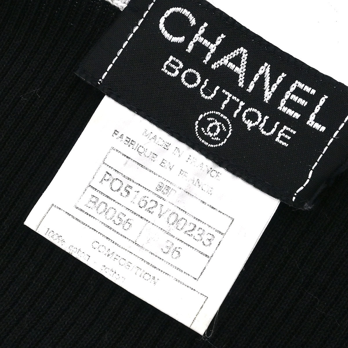Chanel Short Sleeve Top Black #36