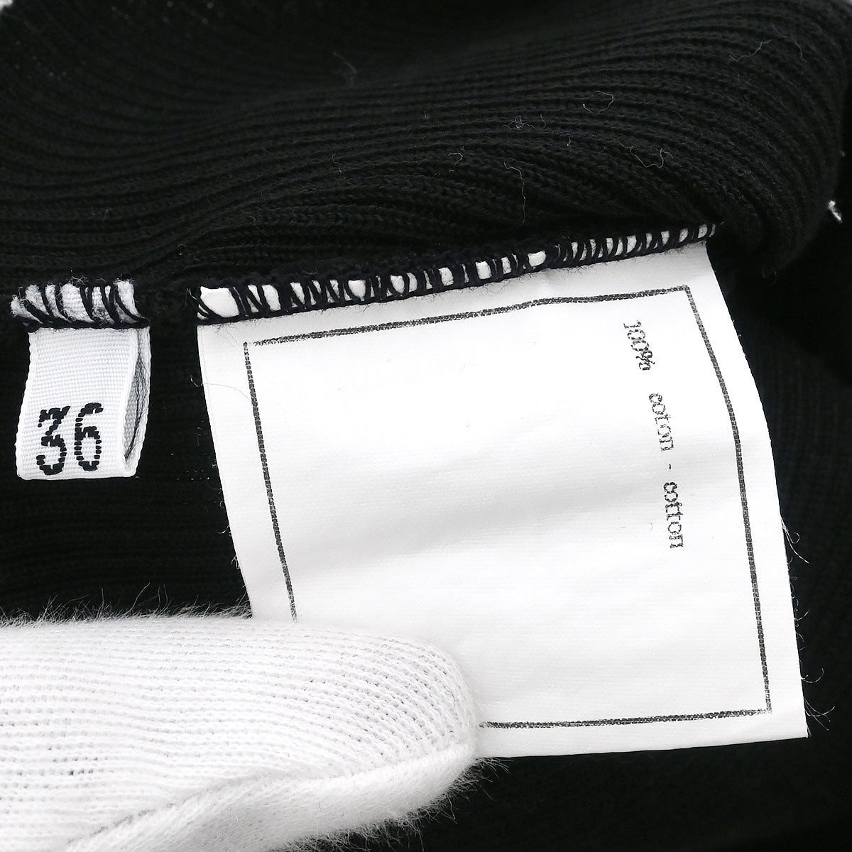 Chanel Short Sleeve Top Black #36