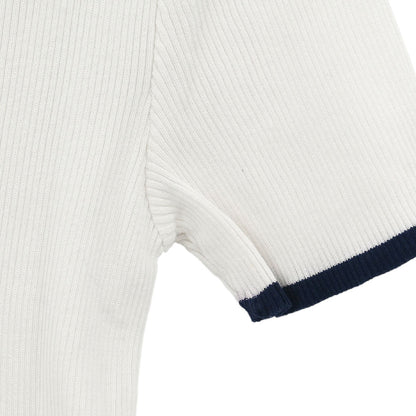 Chanel Short Sleeve Top White #42