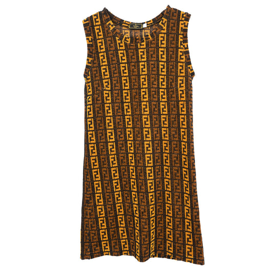Fendi Sleeveless Dress Black #44