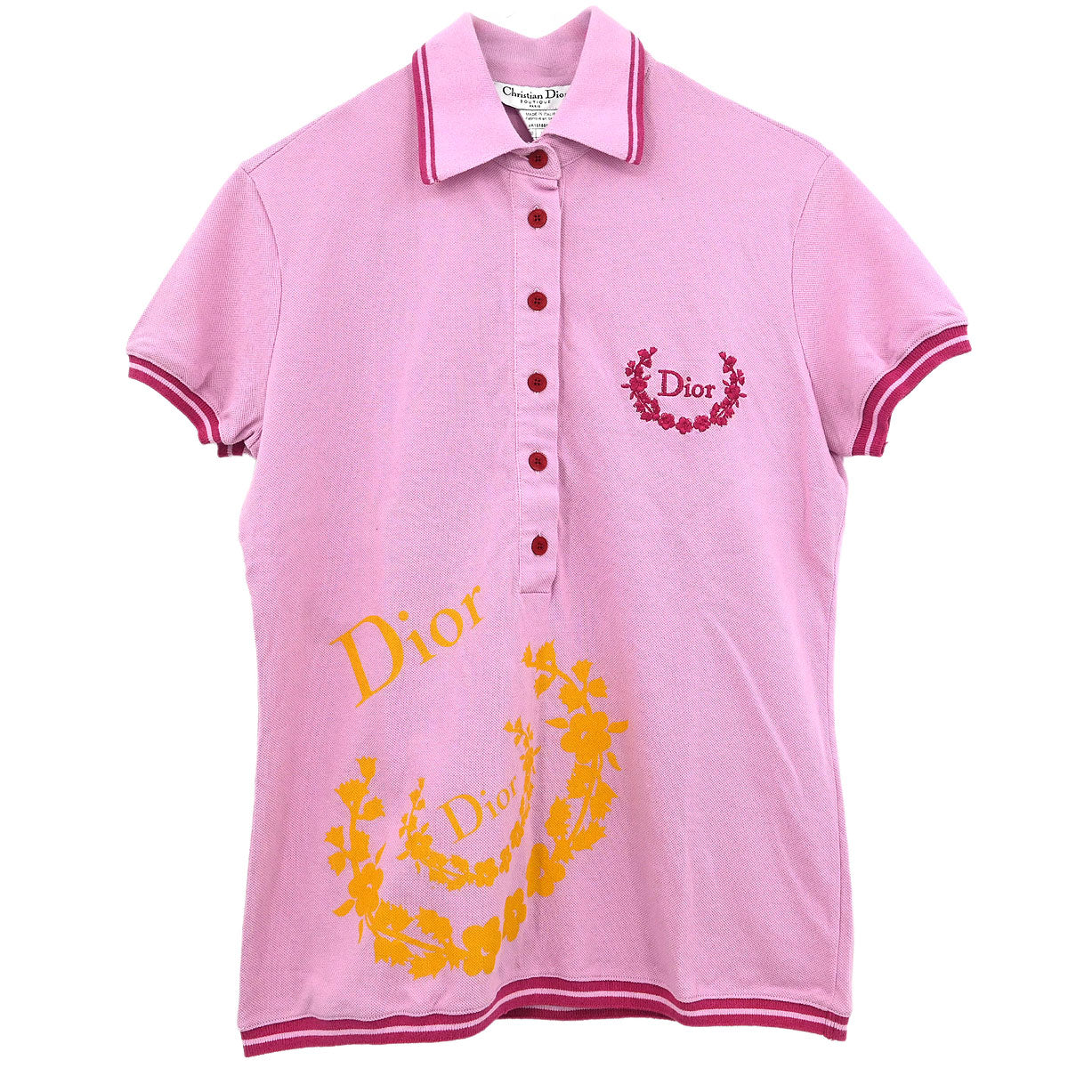 Christian Dior Short Sleeve Top Pink #44