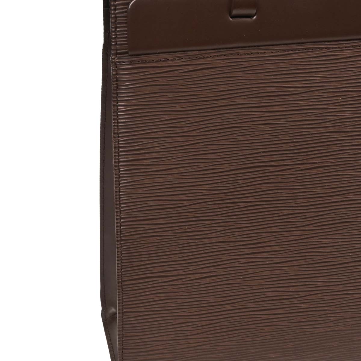 Louis Vuitton 2004 Brown Epi Croisette PM Tote Handbag M5249D