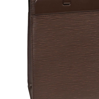 Louis Vuitton 2004 Brown Epi Croisette PM Tote Handbag M5249D