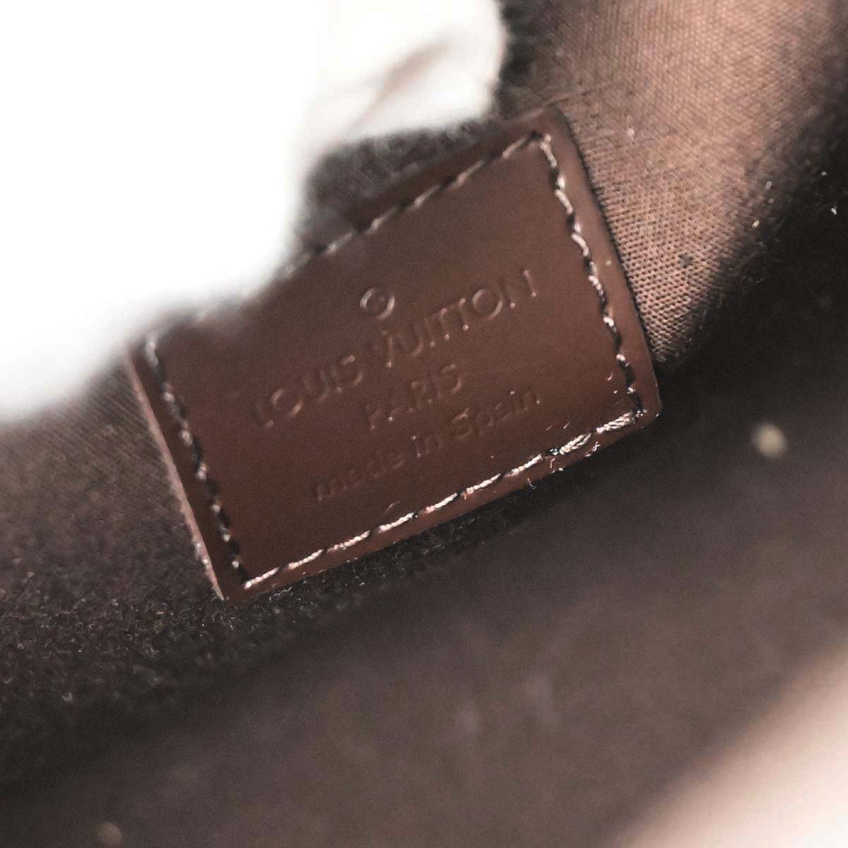 Louis Vuitton 2004 Brown Epi Croisette PM Tote Handbag M5249D