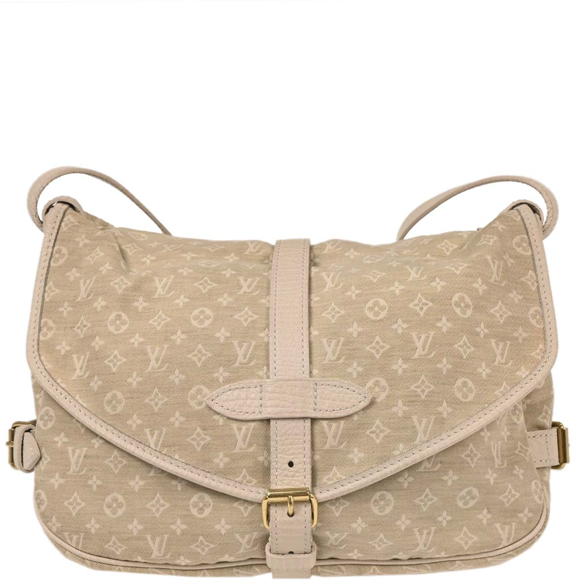 Louis Vuitton 2007 Monogram Mini Lin Saumur 30 Shoulder Bag M95314