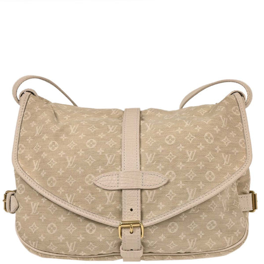 Louis Vuitton 2007 Monogram Mini Lin Saumur 30 Shoulder Bag M95314