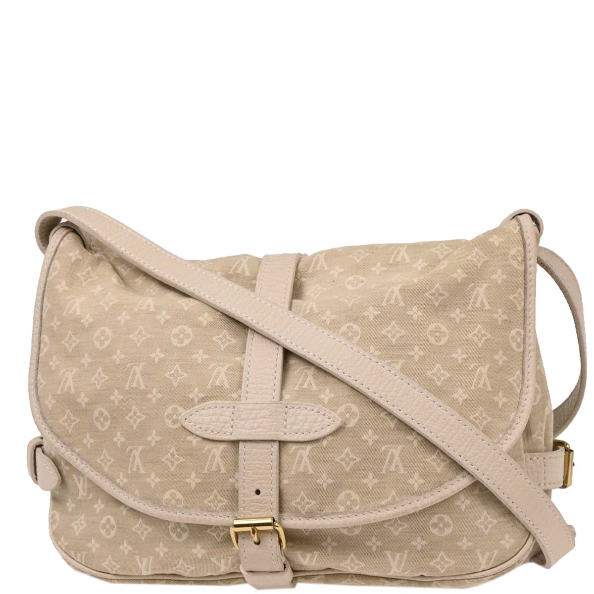 Louis Vuitton 2007 Monogram Mini Lin Saumur 30 Shoulder Bag M95314