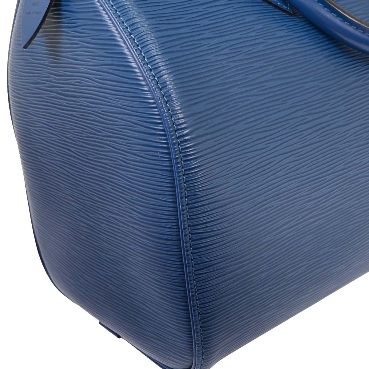 Louis Vuitton Blue Epi Speedy 30 Handbag M43005