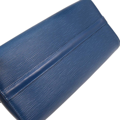 Louis Vuitton Blue Epi Speedy 30 Handbag M43005