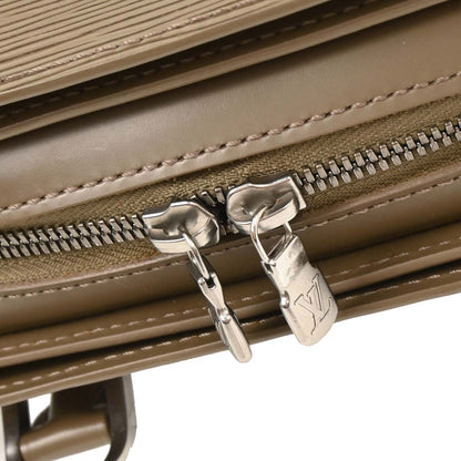 Louis Vuitton Brown Epi Pont Neuf Handbag M5205C