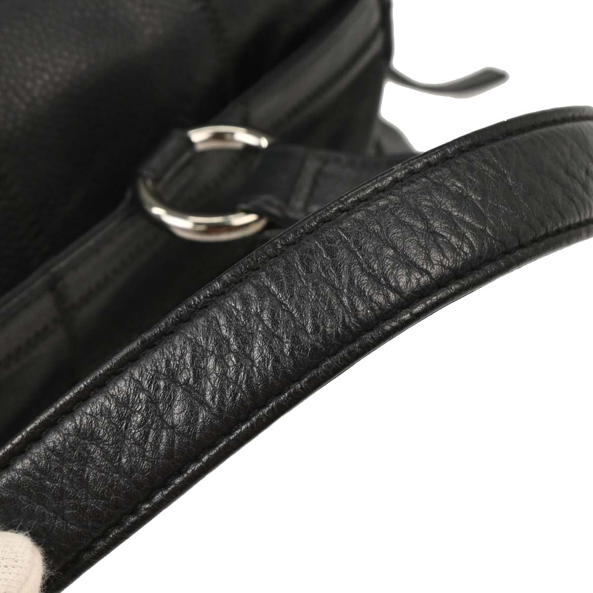 Chanel 2005-2006 Black Caviar Choco Bar Handbag