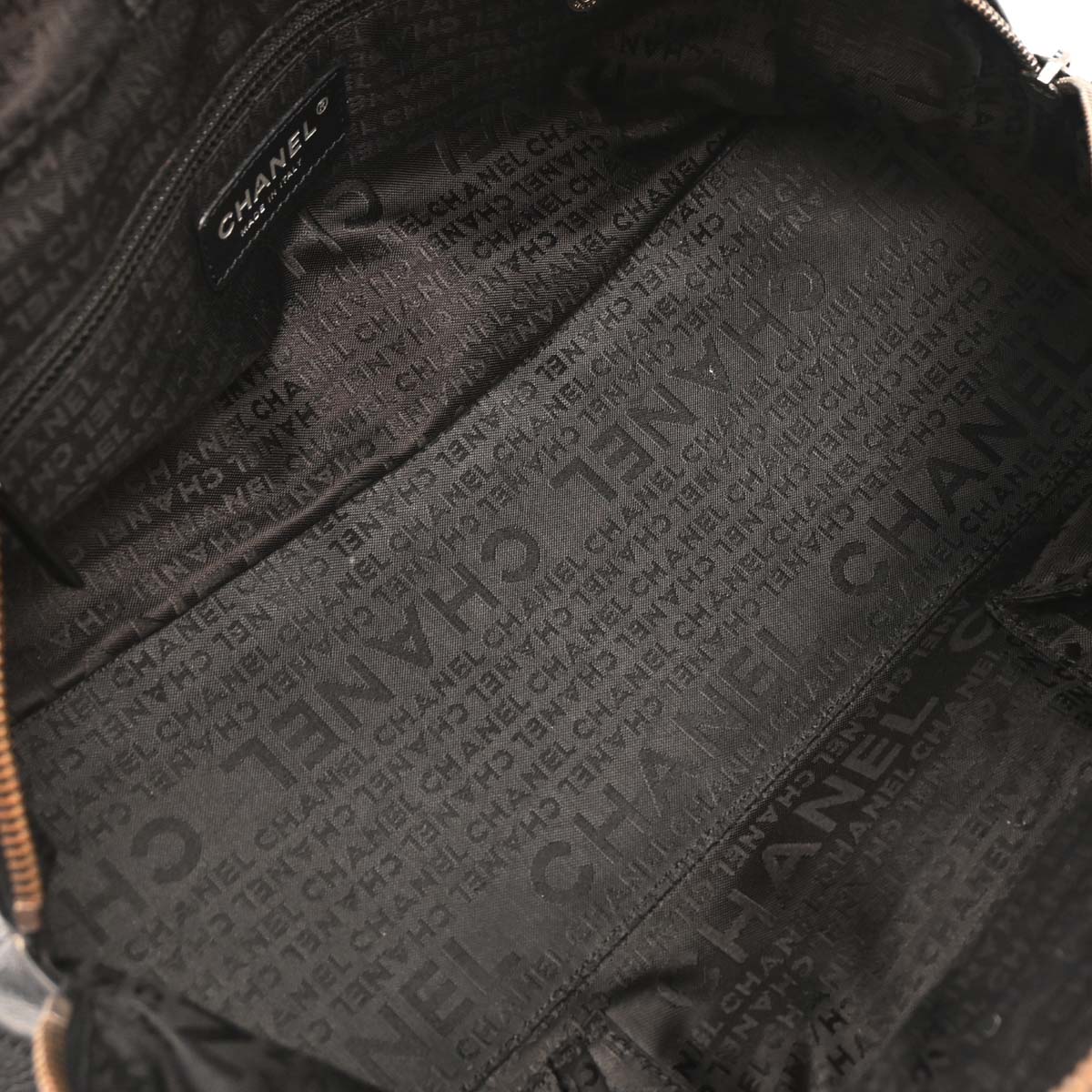 Chanel 2005-2006 Black Caviar Choco Bar Handbag