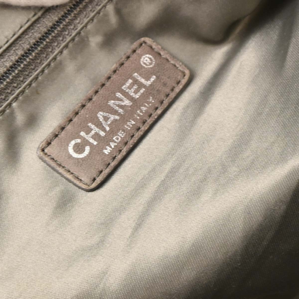 Chanel 1991-1994 Black Calfskin Luxury Line Bowling Bag