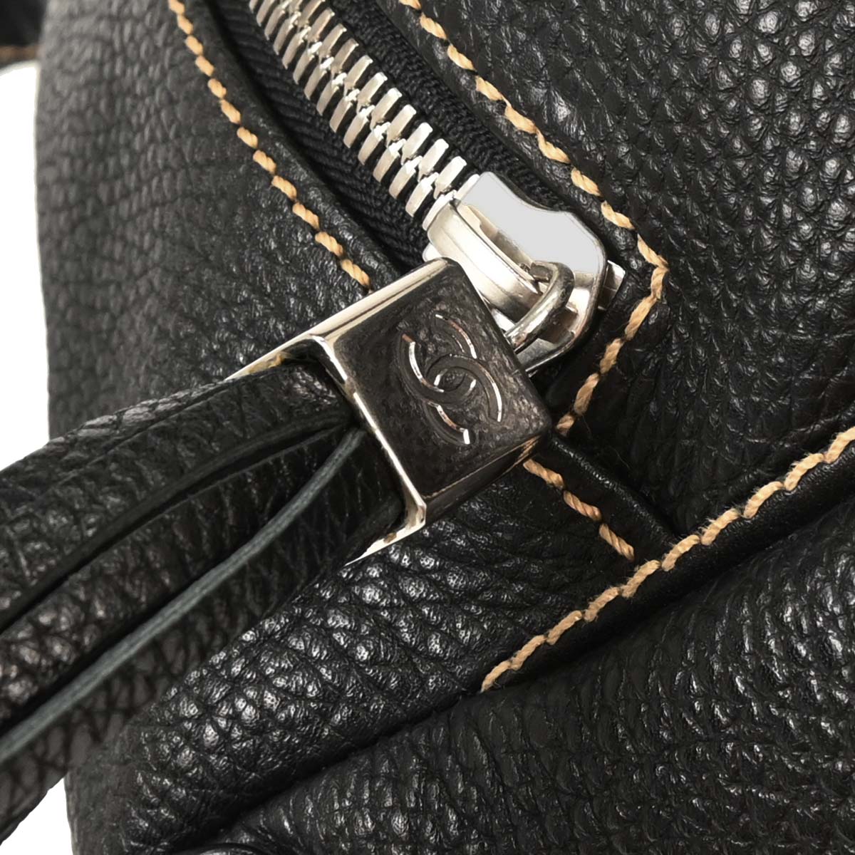 Chanel 2003-2004 Black Calfskin Handbag