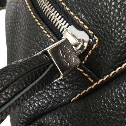 Chanel 2003-2004 Black Calfskin Handbag
