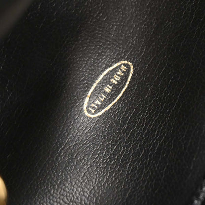 Chanel 1989-1991 Black Calfskin Drawstring Shoulder Bag