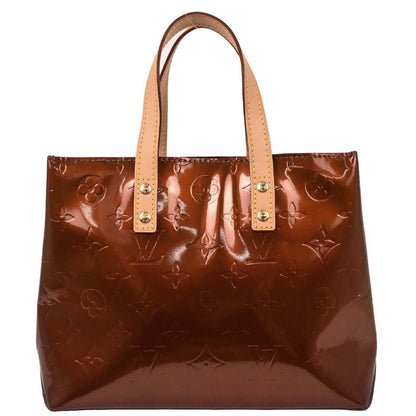 Louis Vuitton Bronze Vernis Reade PM Tote Handbag M91146
