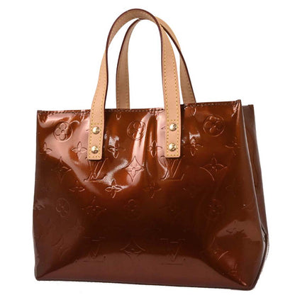 Louis Vuitton Bronze Vernis Reade PM Tote Handbag M91146