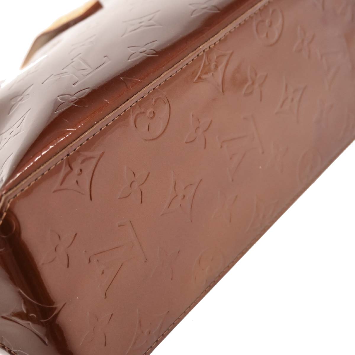 Louis Vuitton Bronze Vernis Reade PM Tote Handbag M91146