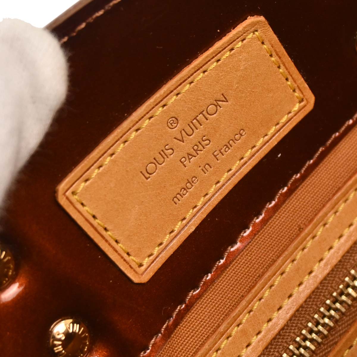 Louis Vuitton Bronze Vernis Reade PM Tote Handbag M91146